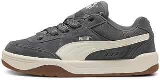 PUMA Men's Park Lifestyle SK8 Shoes, Dark Gray-Ivory, Size 10.5