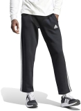 Adidas Men's Essentials Fleece 3-Stripes Open Hem Pants