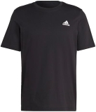 Adidas Men's Essentials Small Logo T-Shirt in Single Jersey Fabric