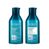 Redken Extreme Length Shampoo & Conditioner Set - Prevents Breakage, Strengthens Hair, Infused With Biotin