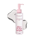 LG HOUSEHOLD&HEALTHCARE Korean Rice Water Bright Facial Cleansing Oil, Makeup Remover, Vegan, 150ml
