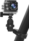 ZIDIYORUO UTV Camera Mount for 1.75"-2" Roll Bars - GoPro & More - Easy Install - Polaris RZR, Can Am - Durable Alloy - 360° Rotation