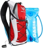 Water Buffalo Hydration Backpack with 2L Water Bladder - Ideal for Hiking, Running, Biking - Road Runner 12L Hydropack