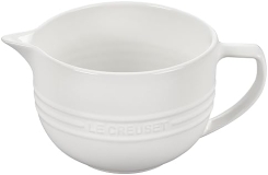 Le Creuset White Stoneware Signature Batter Bowl - 3.25qt