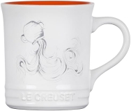 Le Creuset Aquarius Stoneware Zodiac Coffee Mug, 14 oz.