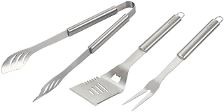 Le Creuset Stainless Steel BBQ Tool Set - 3 Pieces