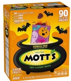 Mott's Assorted Fruit Flavored Halloween Candy Snacks - 0.8 oz - Pack of 90