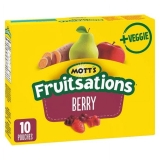 Motts Fruitsations Veggie Fruit Snacks - Berry Flavor