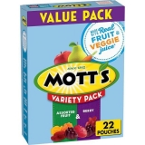 Motts Berry & Assorted Fruit Flavored Snacks, Gluten Free Value Pack - 44 Ct, 35.2 Oz