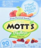 Mott's Medley Assorted Fruit Snacks (90 ct.), 0.875 oz - Delicious and Healthy Treats