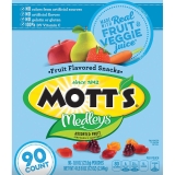 Mott's Medley Assorted Fruit Snacks 0.8 oz. - 90 Count Pack