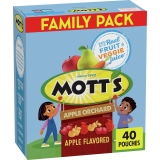 Mott's AKF18 Apple Orchard Fruit Flavored Snacks, Gluten Free Family Pack - 40 Ct, 32 oz