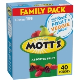 Mott's 2X Gluten Free Fruit Flavored Snacks Family Size - 0.8 oz - 40 ct