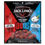 Jack Link's Duos Buffalo Ranch Chicken Bites 2.85 oz, Pack of 1 - Delicious Snack