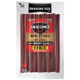 Jack Link’s Original Beef Stick Multipack - 9-Pack, 5g Protein per Stick, 100% Beef, 7.2 oz