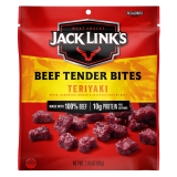 Jack Link's Teriyaki Beef Tender Bites, 2.85 oz Resealable Bag