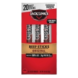 Jack Link's Original Big Beef Jerky Stick, 0.92 oz, 20-Pack