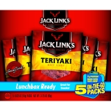 Jack Links Teriyaki Beef Jerky Box - 5 Packs, 0.625oz Each
