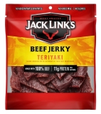 Jack Link's Beef Jerky - 2.6 Oz, High Protein, Low Calorie, 100% Beef, No MSG or Nitrates