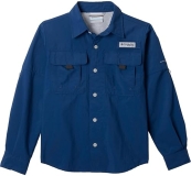 Columbia Boys' Bahama II Long Sleeve Shirt - Kids' Fishing Shirt