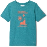 Columbia Boys' Tech Trail Graphic Shirt - Short Sleeve