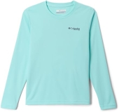 Columbia Boys' Terminal Tackle PFG Fins and Stripes Shirt