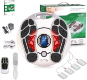 OSITO EMS Foot Massager: Neuropathy & Circulation Stimulator, Pain Relief, 25 Modes 99 Intensities - Ideal for Women/Men