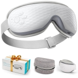 ALLJOY Eye Massager with Heat, Bluetooth, Compression - Relief for Migraines & Eye Strain, Perfect Gift