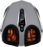 Miko Shiatsu Foot Massager with Heat, Kneading, Rolling, Pressure Settings - 2 Remotes