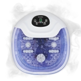 Homedics Full Heated Foot Spa Set with Pumice Stone & Moisturizing Gel Socks