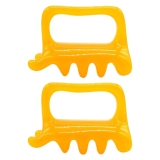 Erjinpenm Full Body Massage Tools Set with Shoulder and Wrist Massagers - Includes Scraper and Beeswax