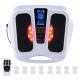 KFFKFF Foot Revitalizer: EMS & TENS Soother for Nerve Damage, Triple-Tier Temperature, 25 Settings, 50 Strengths