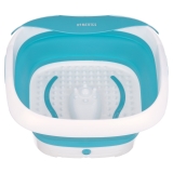 Homedics Compact Pro Vibrating Foot Spa – Collapsible Design, Epsom Salt Compatible FB-350