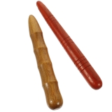 Pixnor Women's 2-Piece Acupressure Wooden Foot Massager Set for Home Use