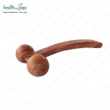 SoulGenie Large Wooden Massage Roller for Arms and Legs