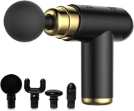 TekDeals Percussion Massage Gun | 6 Speeds Deep Tissue Muscle Vibrating Relaxation
