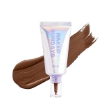 Naked Sundays BeautyScreen SPF 50 Mineral Peptide Foundation Tints - Radiant 2-in-1 Skin Tint with Peptides - Acne-Safe (9.3 Rich Deep)