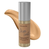 Mirabella Skin Tint Creme Liquid Foundation Makeup with Hyaluronic Acid, Squalane, & Allantoin - Oil-Free Mineral Formula for Medium Coverage - All Skin Types - IIIW Warm