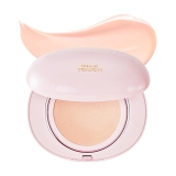 Cosmecca milktouch Cushion Foundation: 24H Flawless Radiance, Long-Lasting Hydration - Valentines Gift (19C Rosy Ivory)