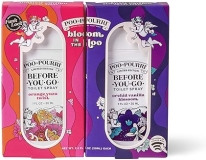 Poo-Pouri Bloom In The Bathroom Set, Poo-Pourri Toilet Spray, 1 Fl Oz Travel Size - Citrus, Orchid, Vanilla, Jasmine
