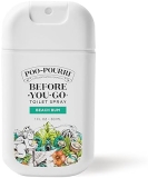 Poo-Pourri Beach Bum Toilet Spray, 1 Fl Oz Pocket Size - Coconut Orchid Praline