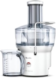 Breville BJE200XL Compact Centrifugal Juice Fountain, 25 oz, Silver