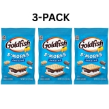 Goldfish S’mores Snacks 2.45 Oz (3 Packs) – Marshmallow, Honey, Chocolate – No Artificial Flavors