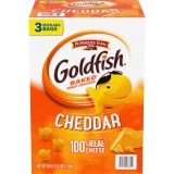 Goldfish Cheddar Crackers, 19.2 oz, 3-Pack Resealable Bags