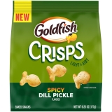 Goldfish spicy Dill Pickle Flavored Goldfish Crisps Crackers, 4-Pack, 6.25 oz