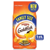 Goldfish Flavor Blasted Xtra Cheddar Crackers, 10 oz Bag (Pack of 4) Family Size