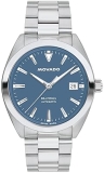 Movado Heritage Datron Men's Luxury Watch - Swiss Self-Winding, Stainless Steel, Water-Resistant