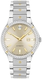 Movado S.E. Automatic Women's Sport Watch - Swiss Movement, Stainless Steel Bracelet - 10 ATM Water Resistant - Fashion Timepiece for Her - 33mm