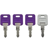 KeyPower Global Link RV Keys Set - G301 to G391, Precut Keys (3), Choose Your Key Number, Includes G391 Key