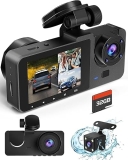 Azacvb 4K Dash Camera for Cars with 32GB Card & Night Vision